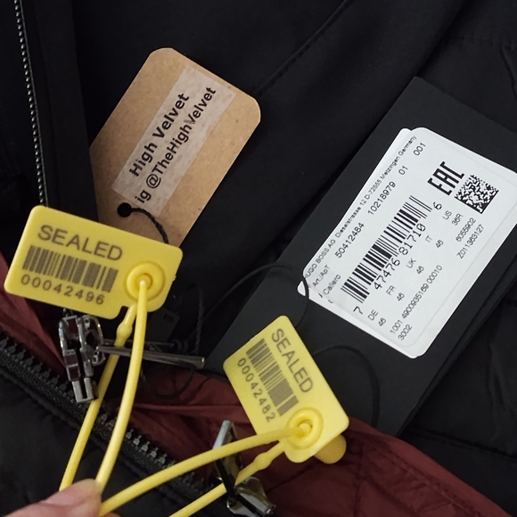 HUGO BOSS Callero Quilted Lined Hooded Jacket Size 36 Mens Small - Picture 13 of 13